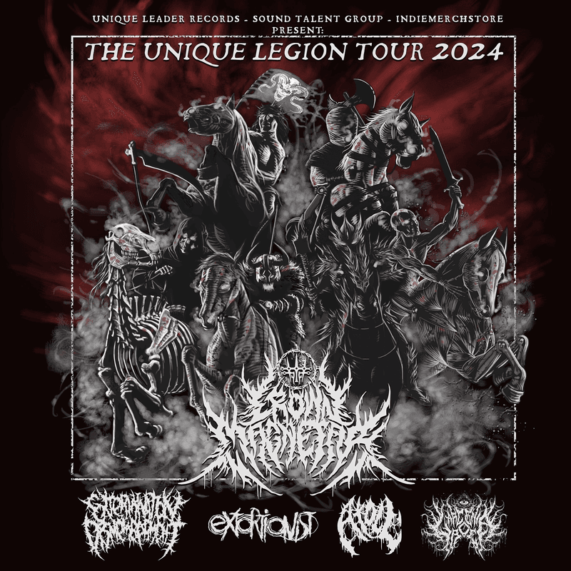 Crown Magnetar // Extortionist // Extermination // Dismemberment // Larcenia Roe // Divisive