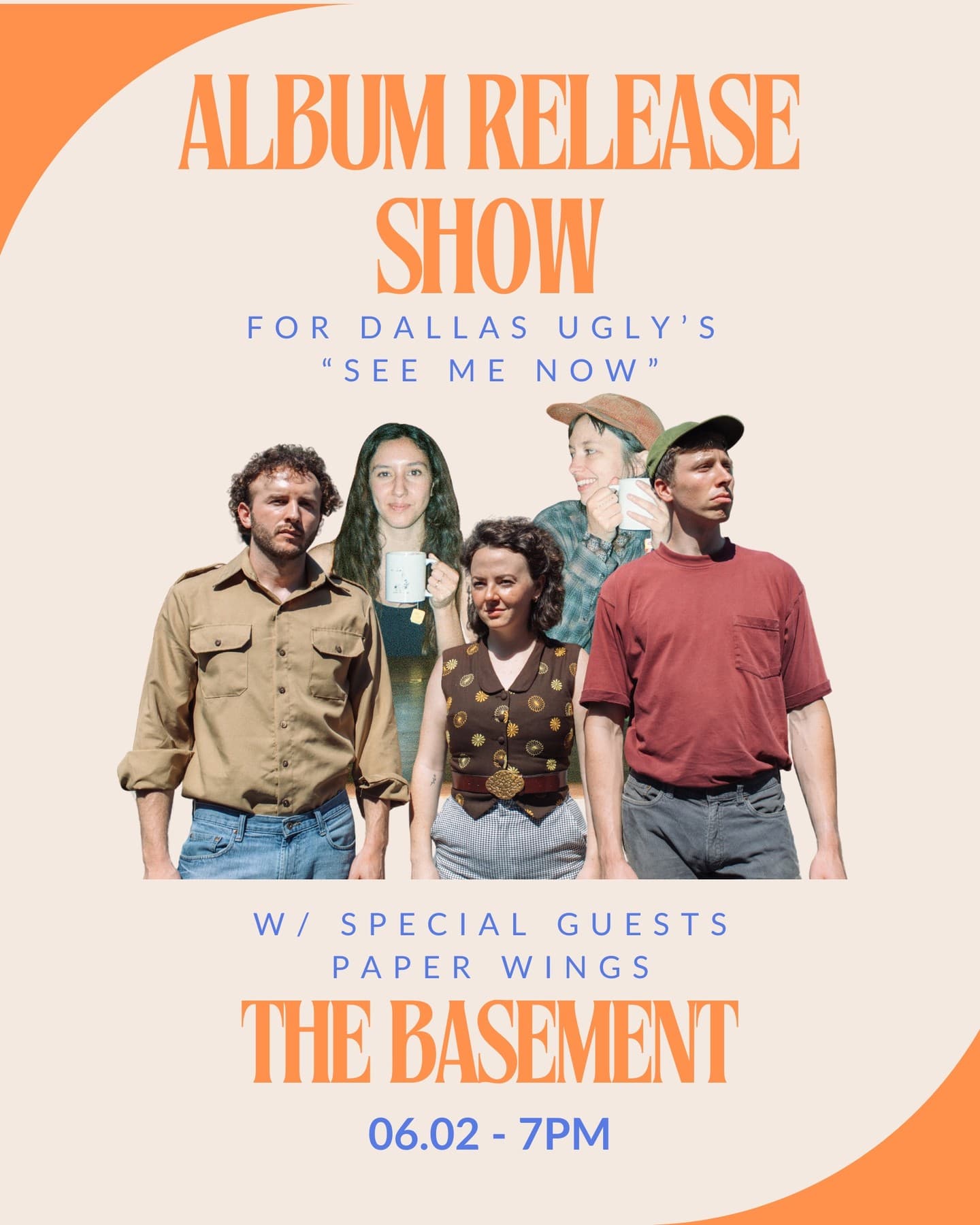 Dallas Ugly // Paper Wings - "See Me Now" Album Release