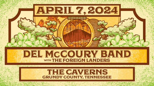 Del McCoury Band in The Caverns with The Foreign Landers
