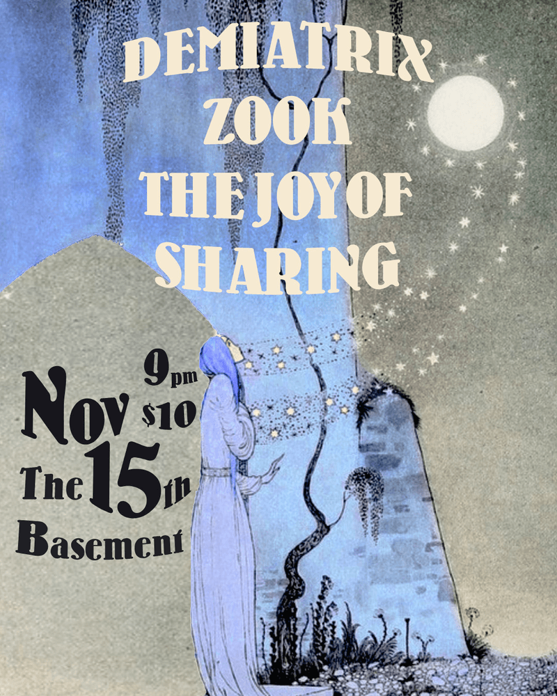 Demiatrix // Zook // The Joy of Sharing
