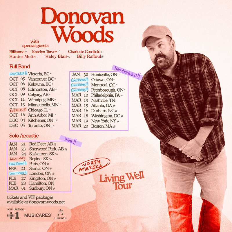 Donovan Woods // Hunter Metts