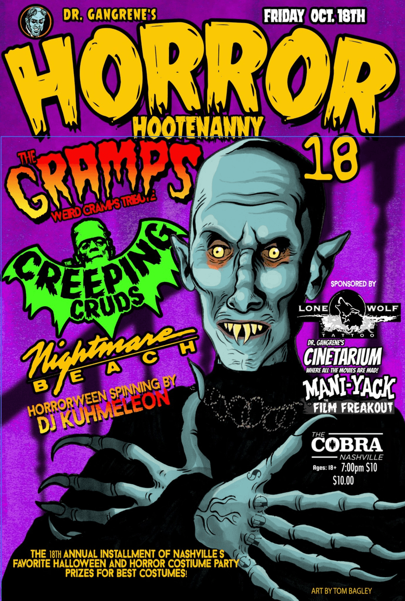 Dr. Gangrene's Horror Hootenanny 18