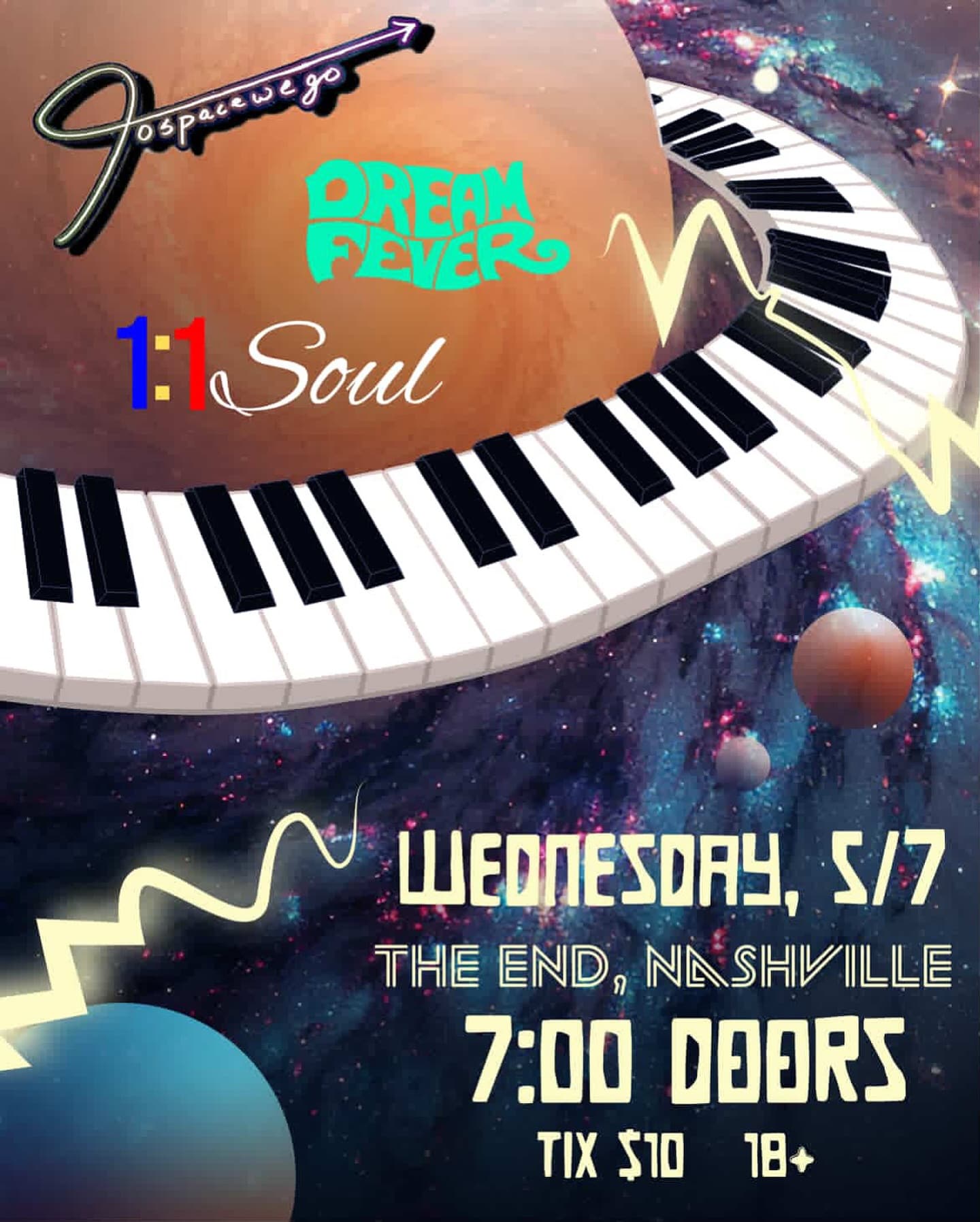 Dream Fever // To Space We Go // 1:1 Sou