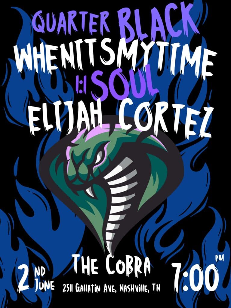 Elijah Cortez // 1:1 Soul // whenitsmytime // Quarter Black