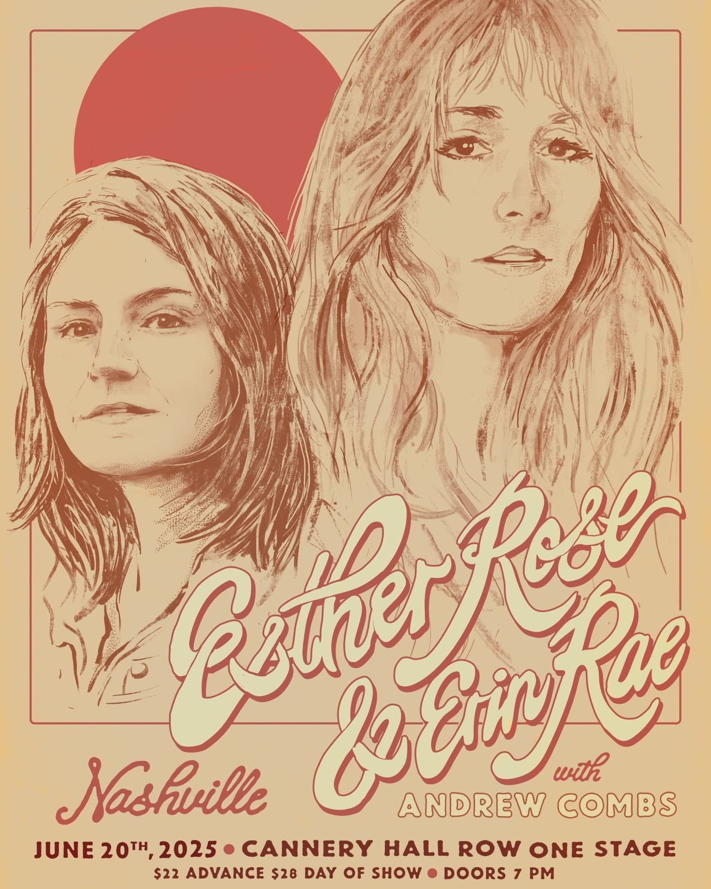 Esther Rose // Erin Rae // Andrew Combs