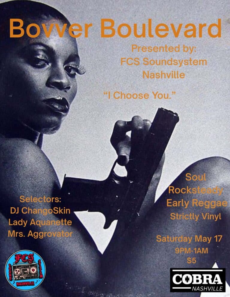 FCS Soundsystem Nashville Presents: Bovver Boulevard