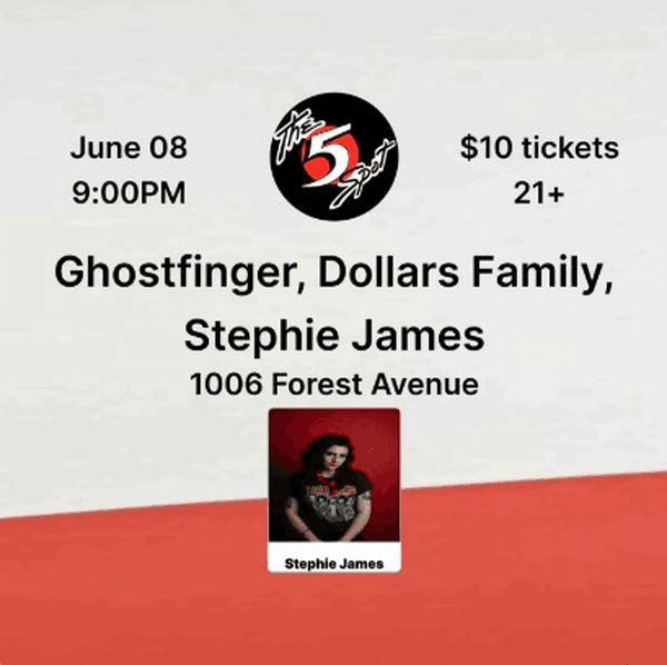 Ghostfinger, Dollars Family, Stephie James