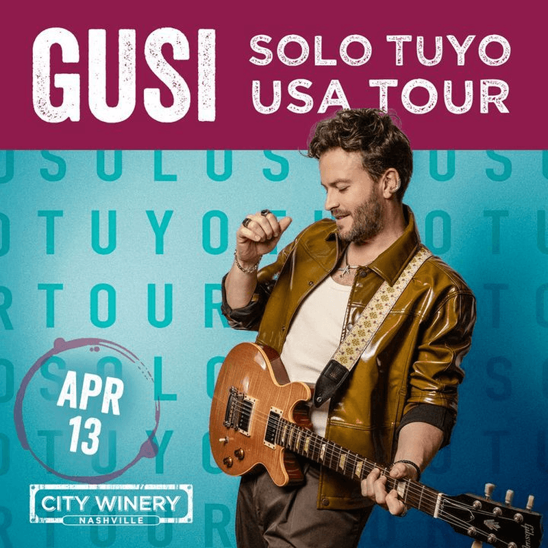 Gusi - Solo Tuyo Tour 2025
