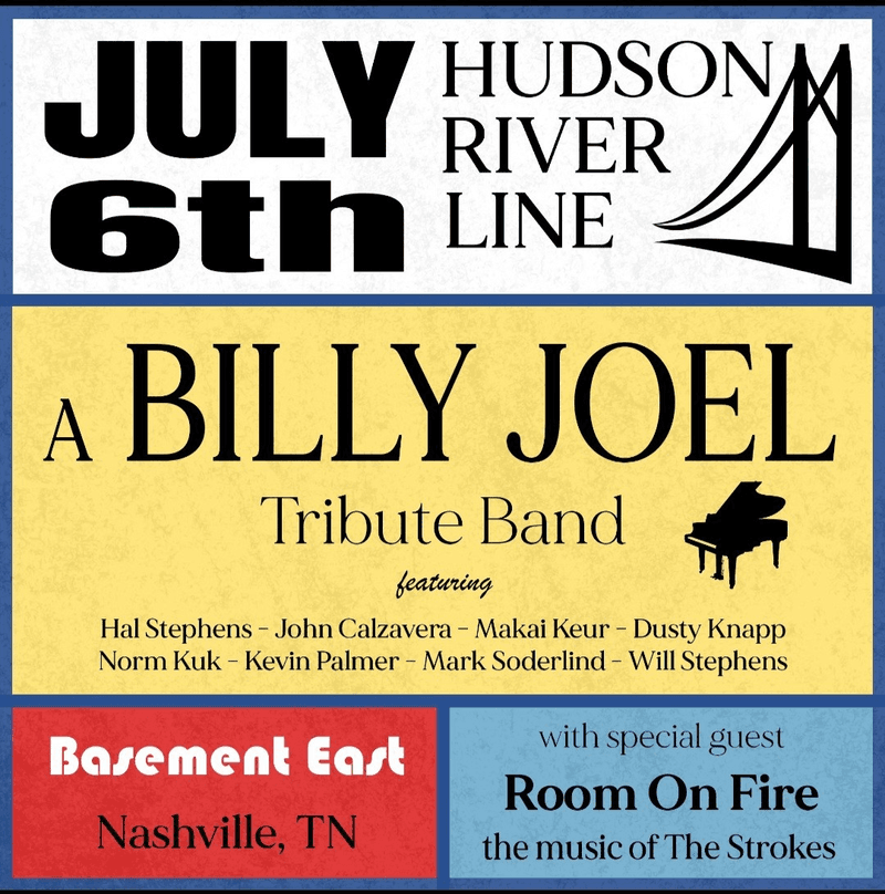 Hudson River Line - A Billy Joel Tribute Band