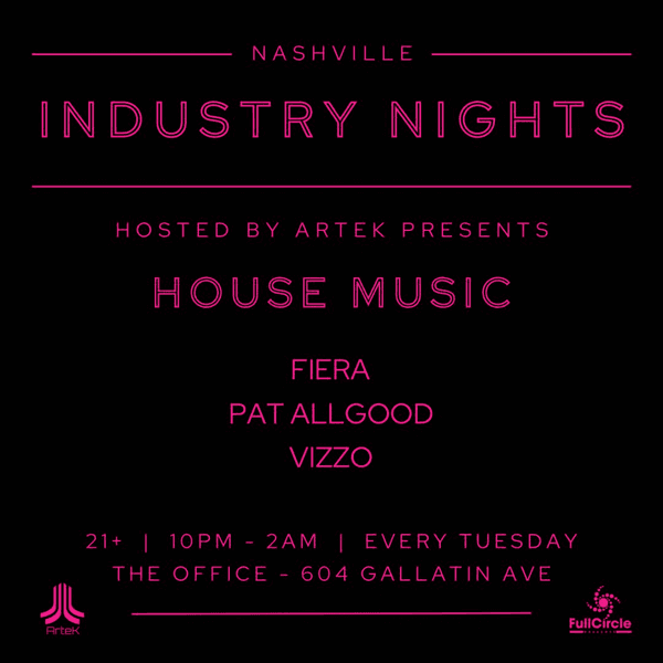 Industry Tuesdays - House Music at The Office