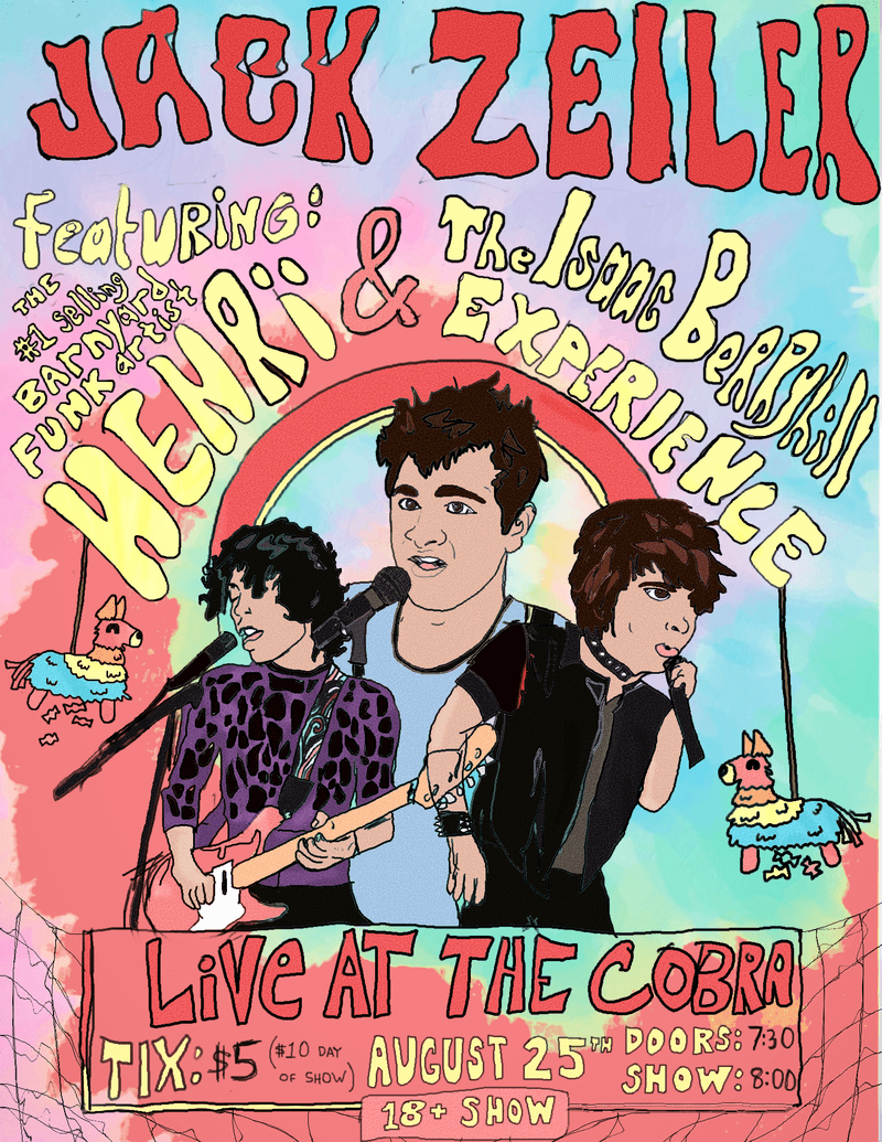 Jack Zeiler // HENRi // The Isaac Berryhill Experience