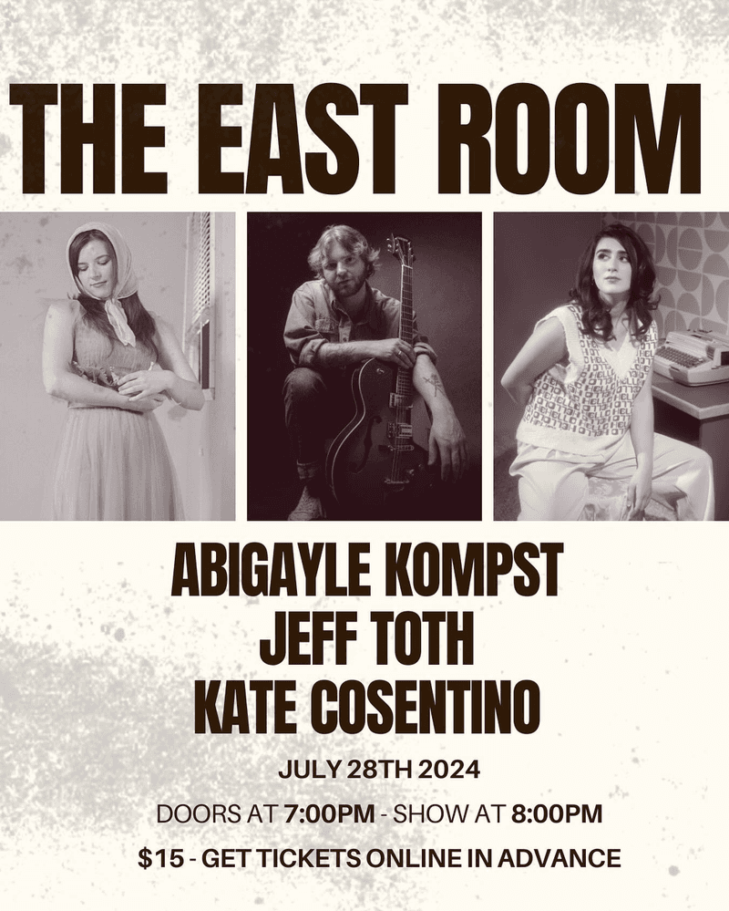 Jeff Toth // Kate Cosentino // Abigayle Kompst