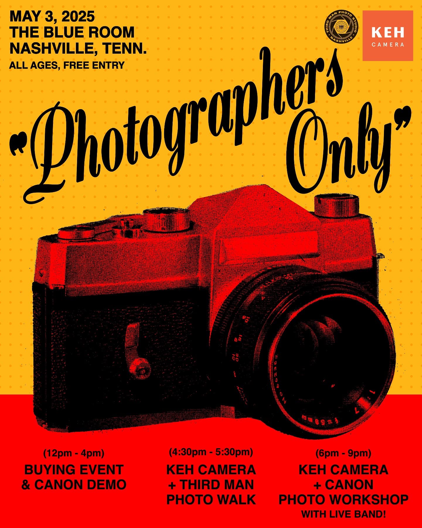 KEH Camera + TMPS: "Photographers Only"