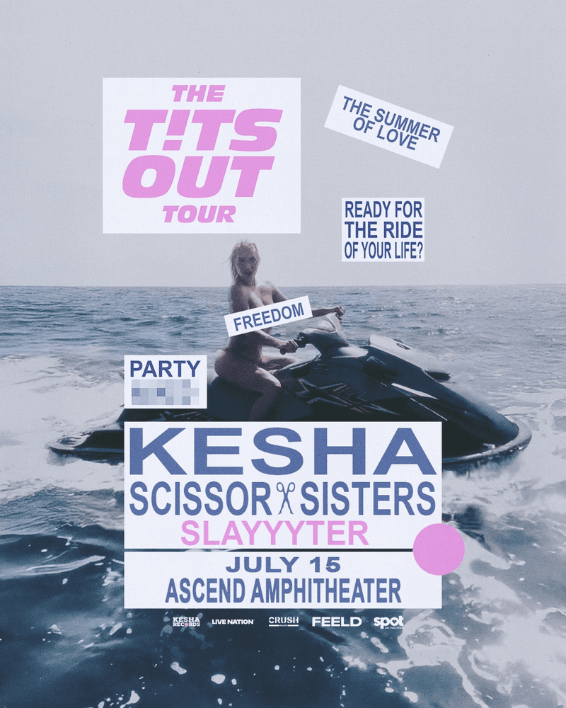 Kesha and Scissor Sisters: The Tits Out Tour