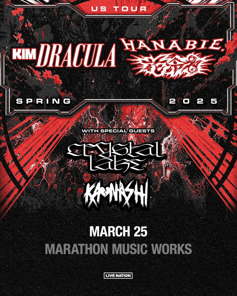 Kim Dracula // HANABIE. // Crystal Lake // Kaonashi
