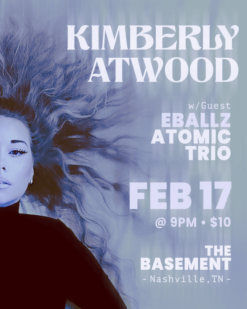 Kimberly Atwood // Eballz Atomic Trio