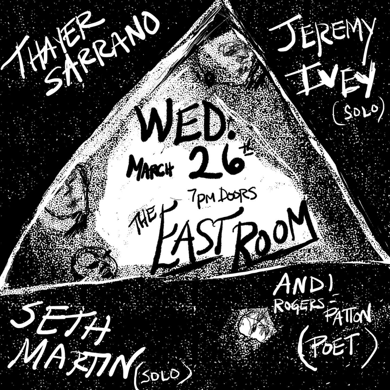 Lee Bains // Thayer Sarrano // Seth Martin