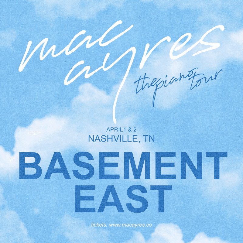 Mac Ayres - The Piano Tour (night 2)