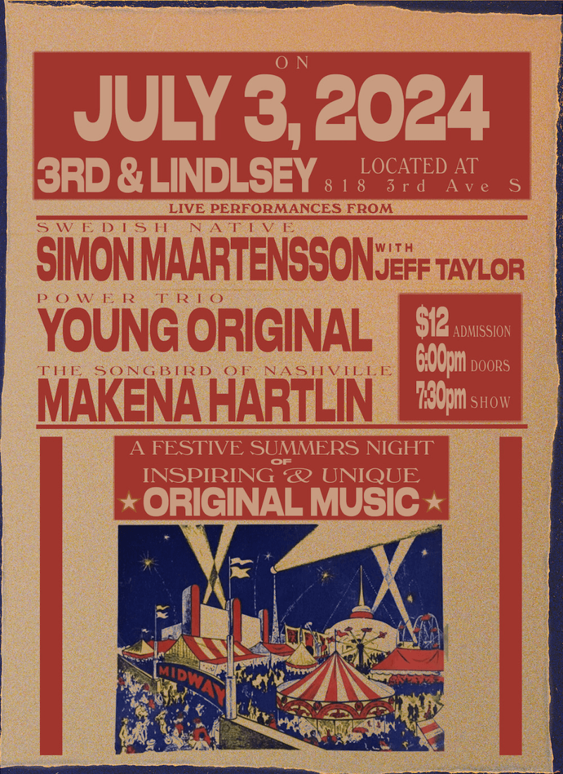 Makena Hartlin , Young Original & Simon Maartensson