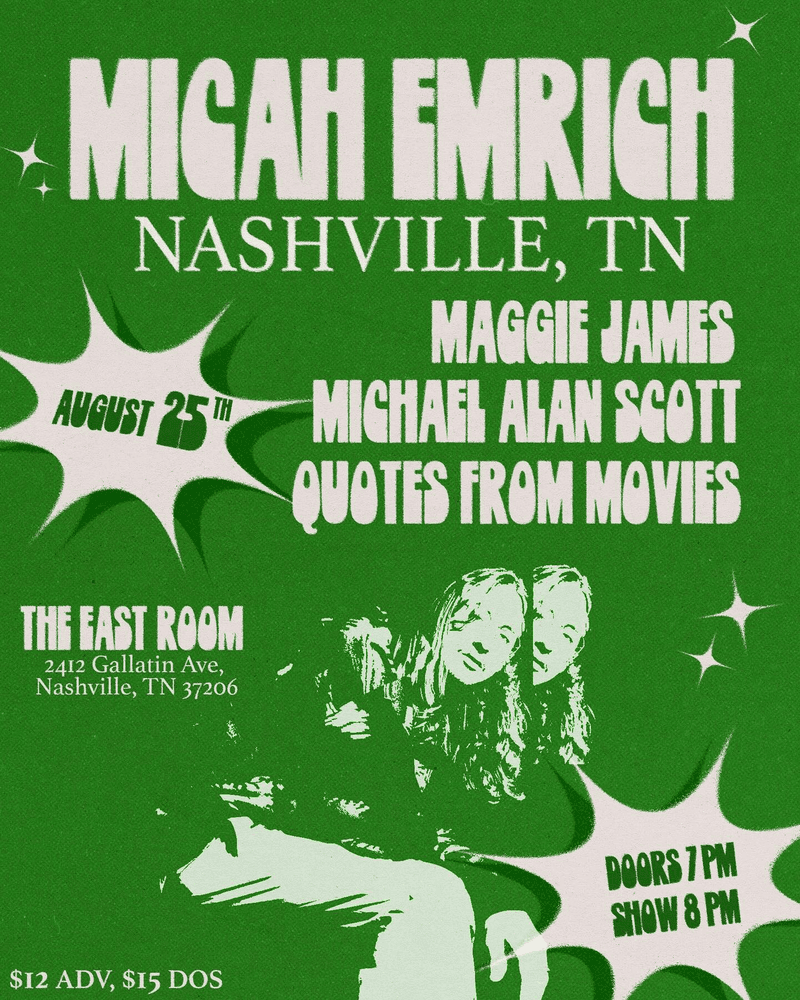 Micah Emrich // Maggie James // Michael Alan Scott // Quotes from Movies