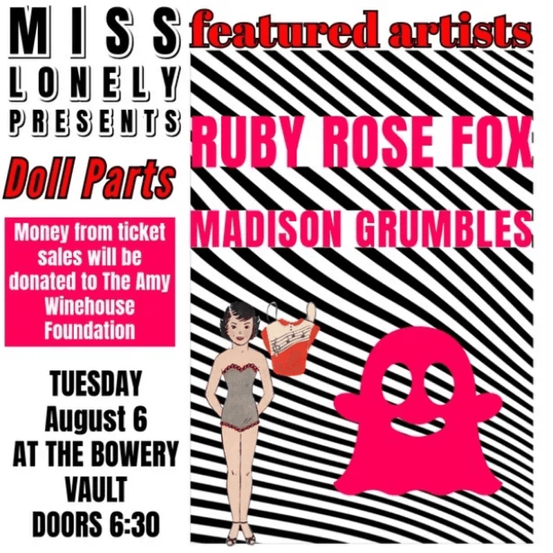 Miss Lonely: Doll Parts w/ Ruby Rose Fox // Madison Grumbles