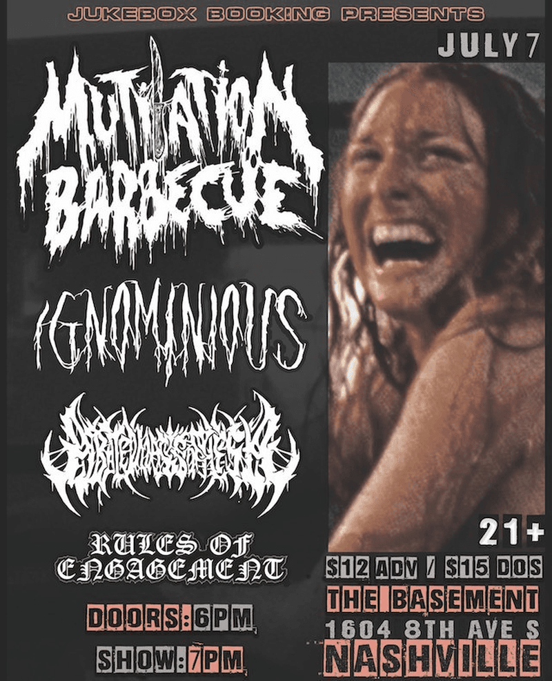 Mutilation Barbecue // Ignominious // Abated Mass of Flesh // Rules of Engagement