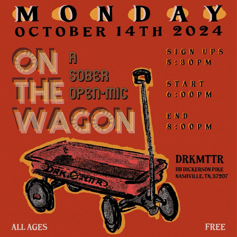 On The Wagon: A Sober Open Mic