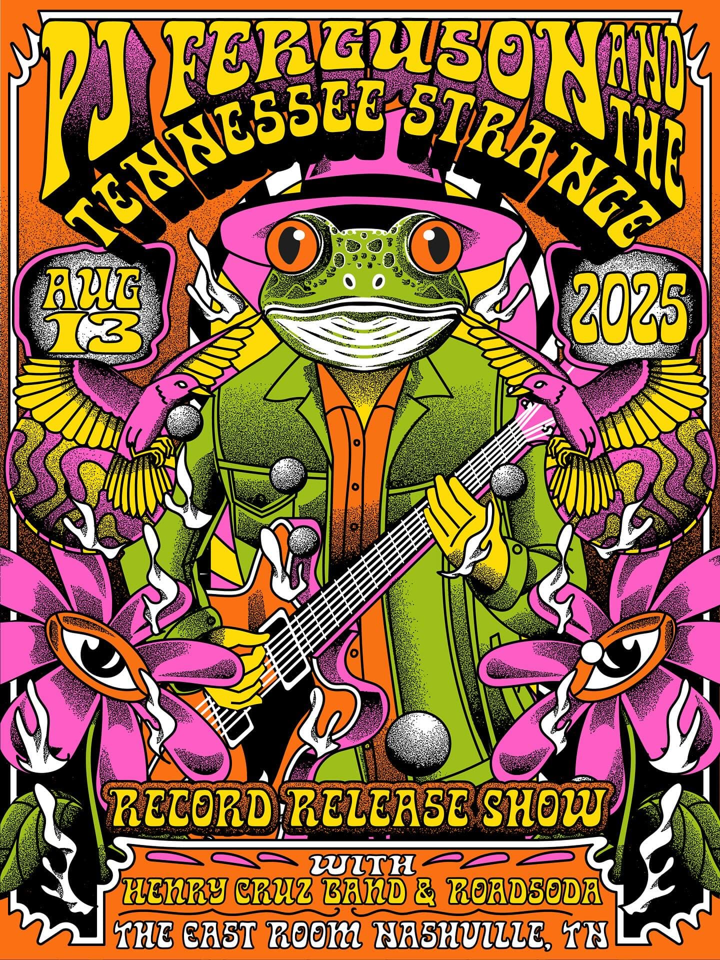 PJ Ferguson & The Tennessee Strange // Roadsoda // Henry Cruz Band