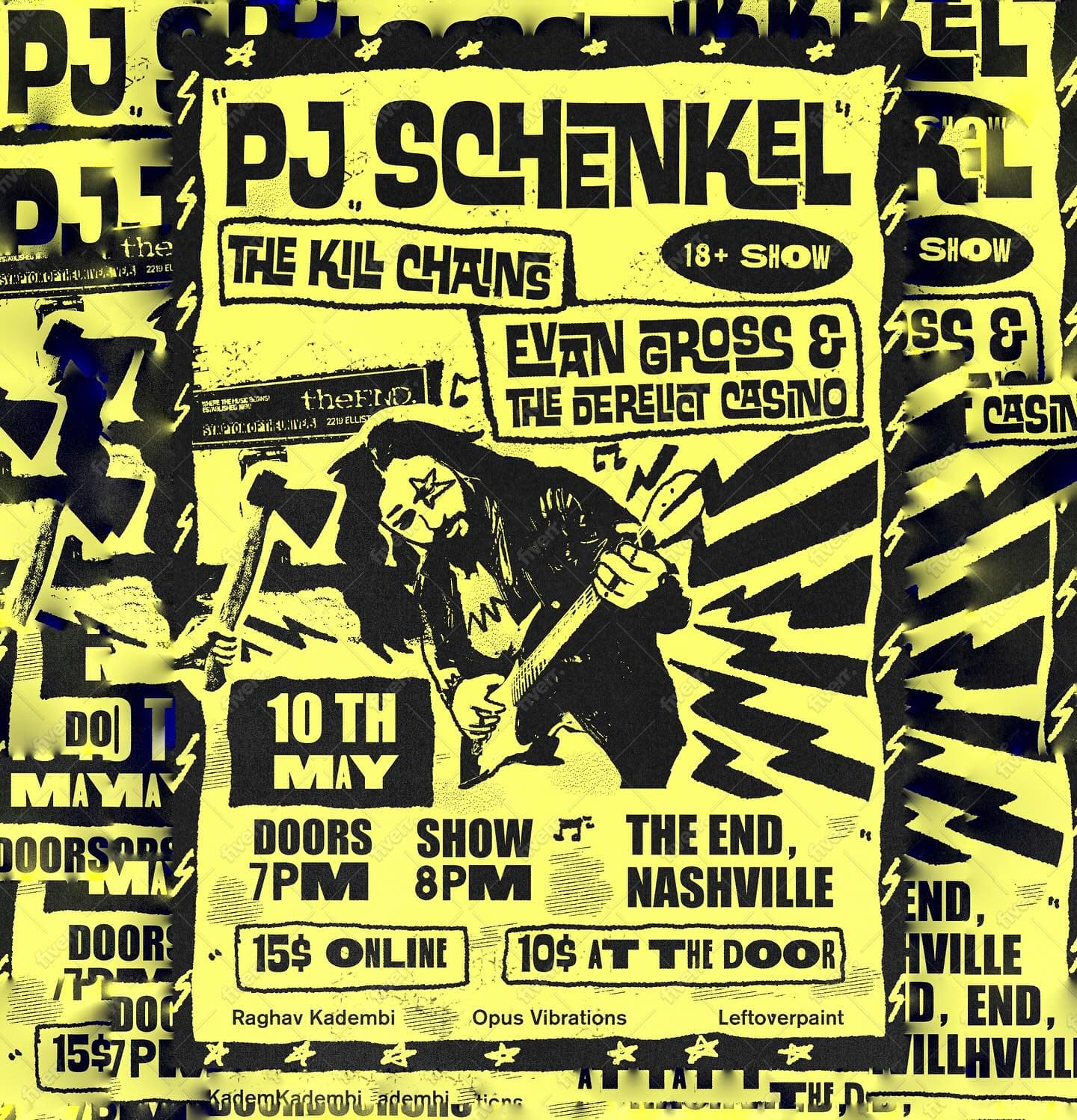 PJ Schenkel // The Kill Chains // Evan Gross