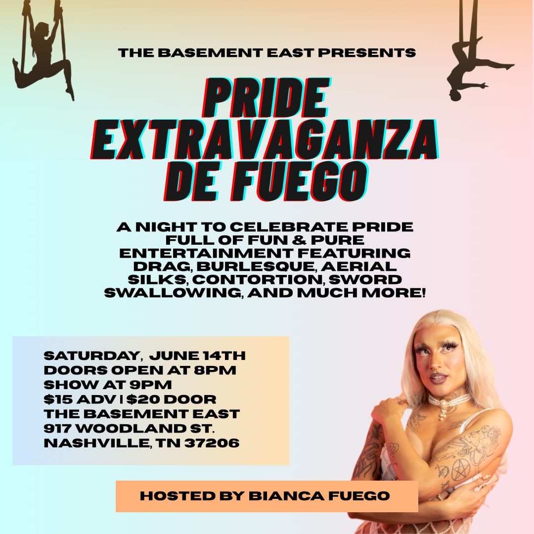 Pride Extravaganza de Fuego - A Night to Celebrate Pride Full of Fun & Pure Entertainment
