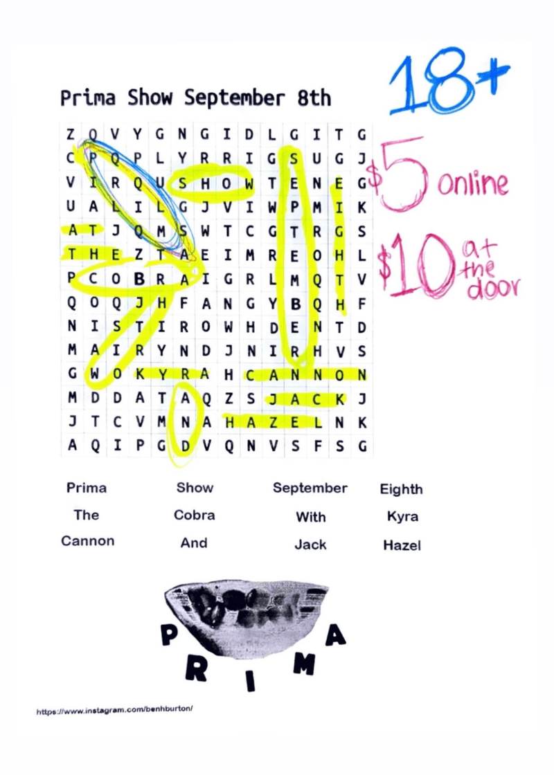 Prima // Kyra Cannon // Jack Hazel