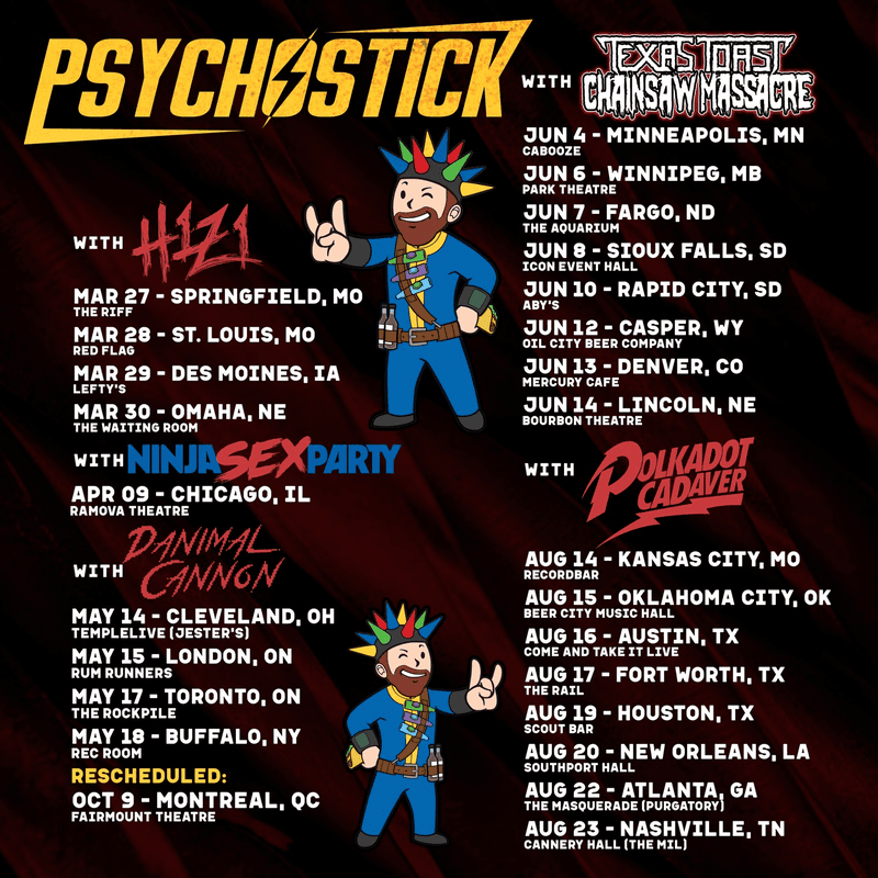 Psychostick // Polkadot Cadaver