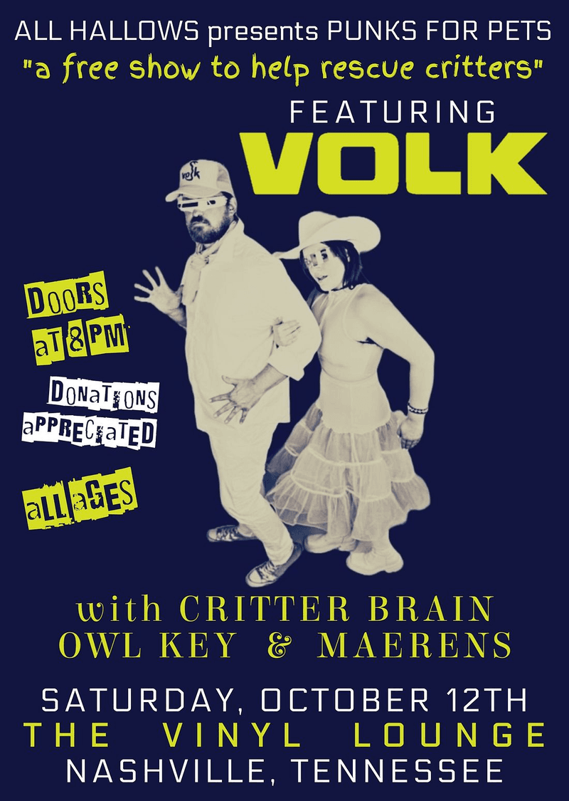 Punks for Pets featuring VOLK