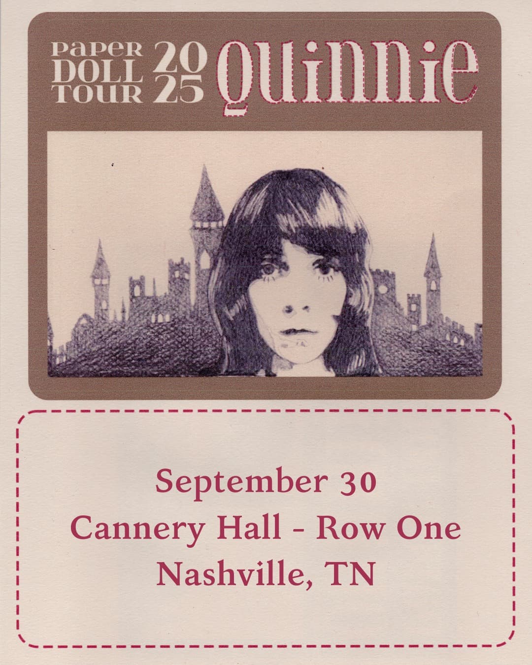 Quinnie - The Paper Doll Tour
