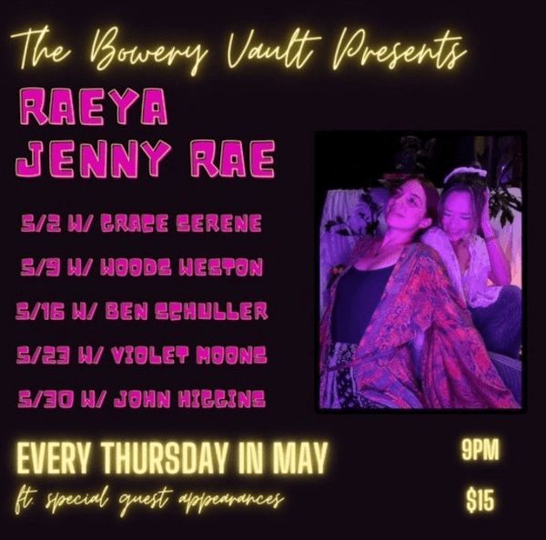 Raeya and Jenny Rae: The Bowery Vault