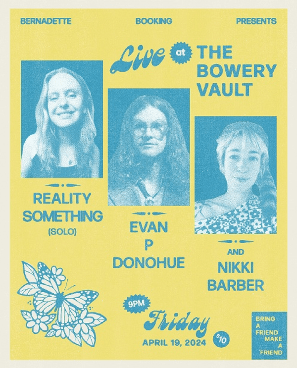 Reality Something // Evan P Donohue // Nikki Barber