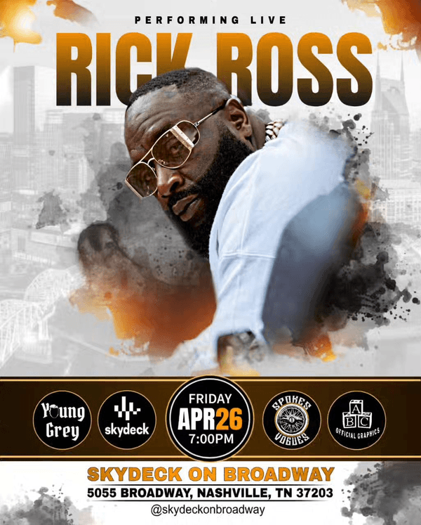 Rick Ross on Skydeck