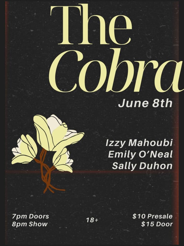 Sally Duhon // Emily O’Neal // Izzy Mahoubi