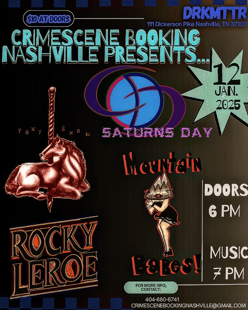Saturns Day // Rocky LeRoe // Mountain Babes // Ponyshow