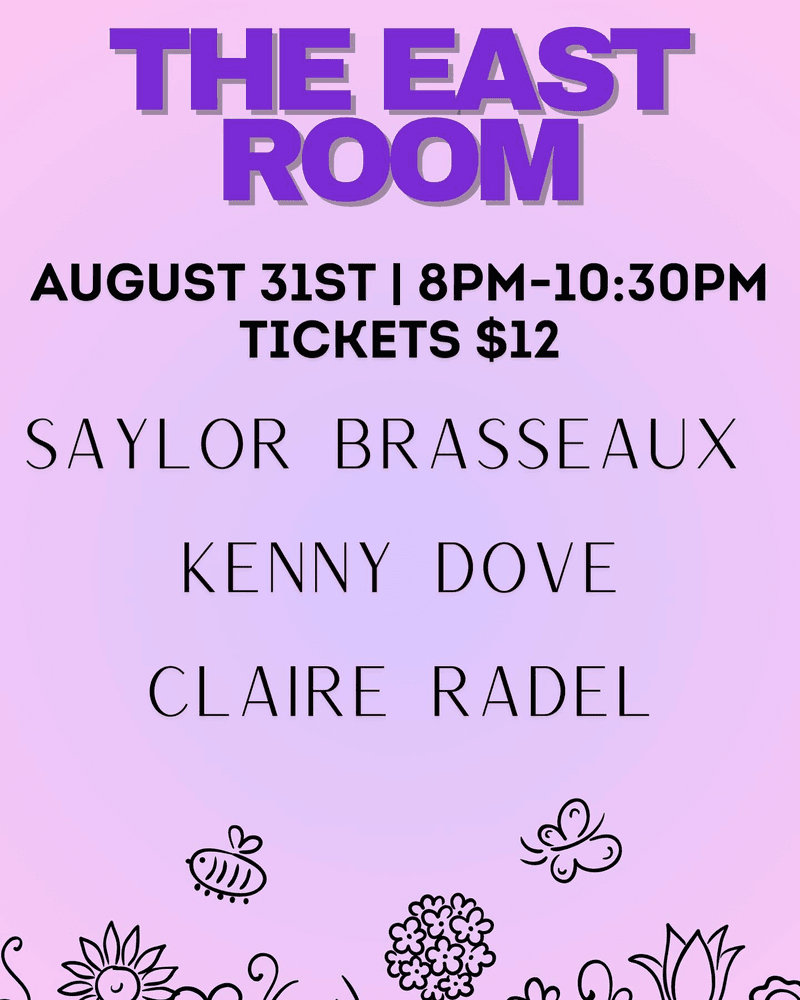 Saylor Brasseaux // Kenny Dove // Claire Radel