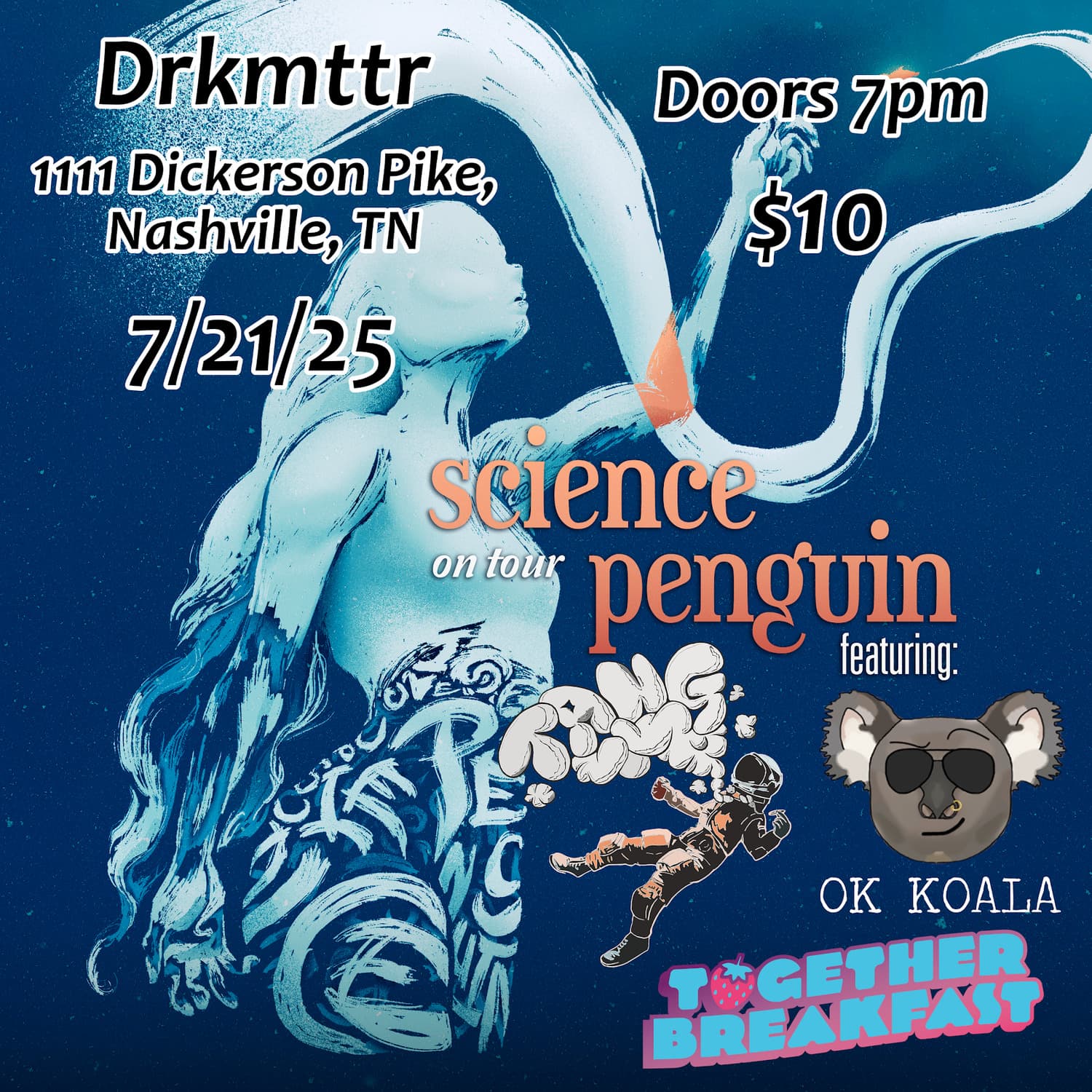 Science Penguin // ok koala // Together Breakfast