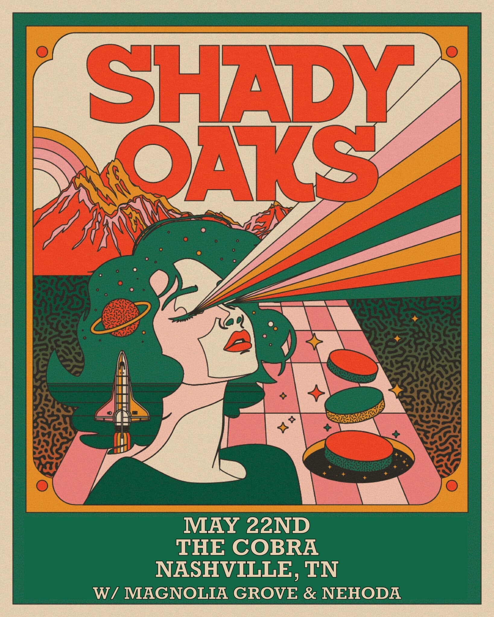 Shady Oaks // Magnolia Grove // Nehoda