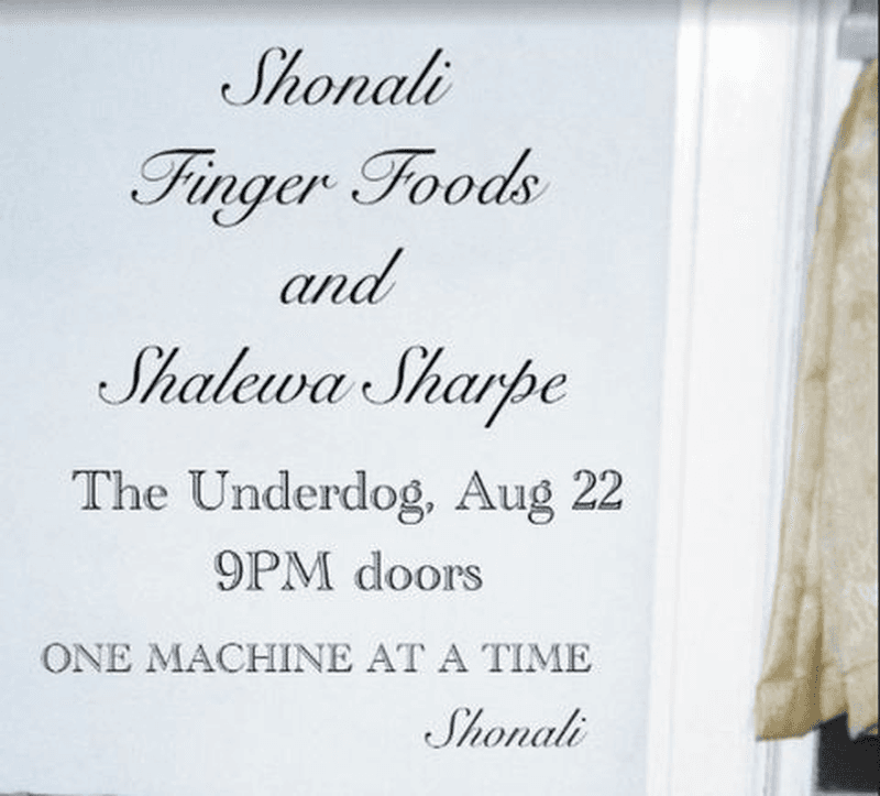 Shonali // Finger Foods // Shalewa Sharpe