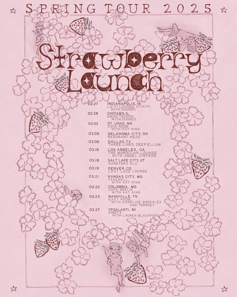 Strawberry Launch // Annelise Gonzalez // Tornsey