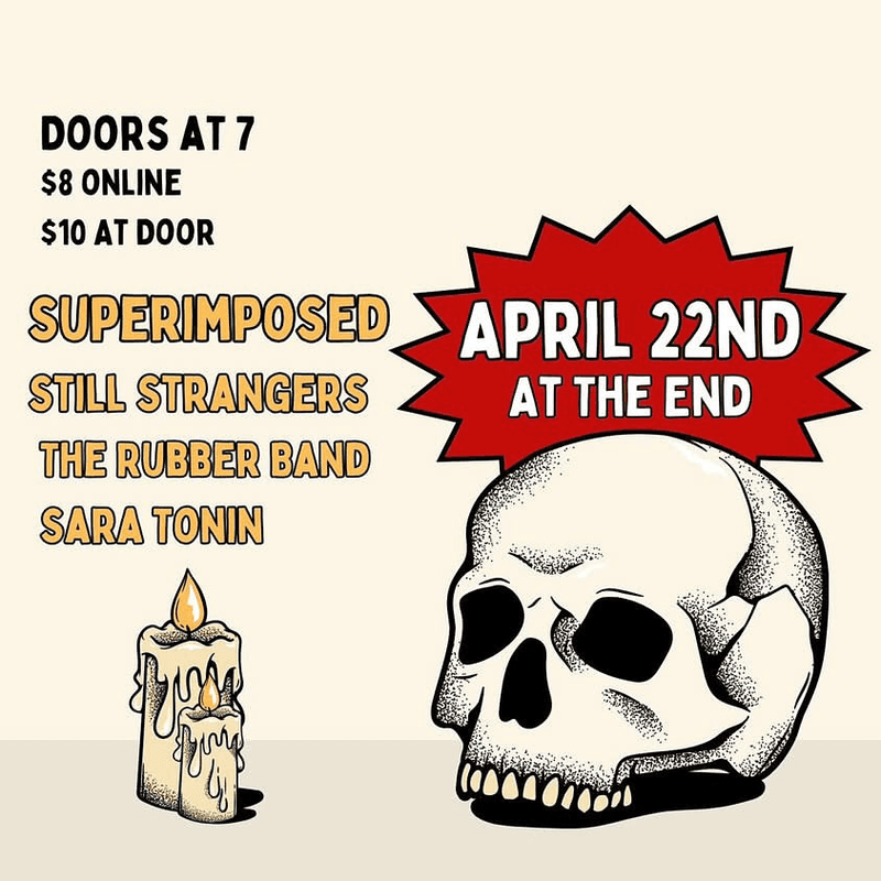 Superimposed // Still Strangers // Rubber Band // Sara Tonin