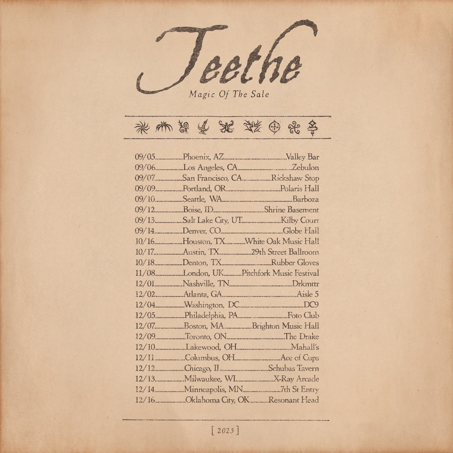 Teethe