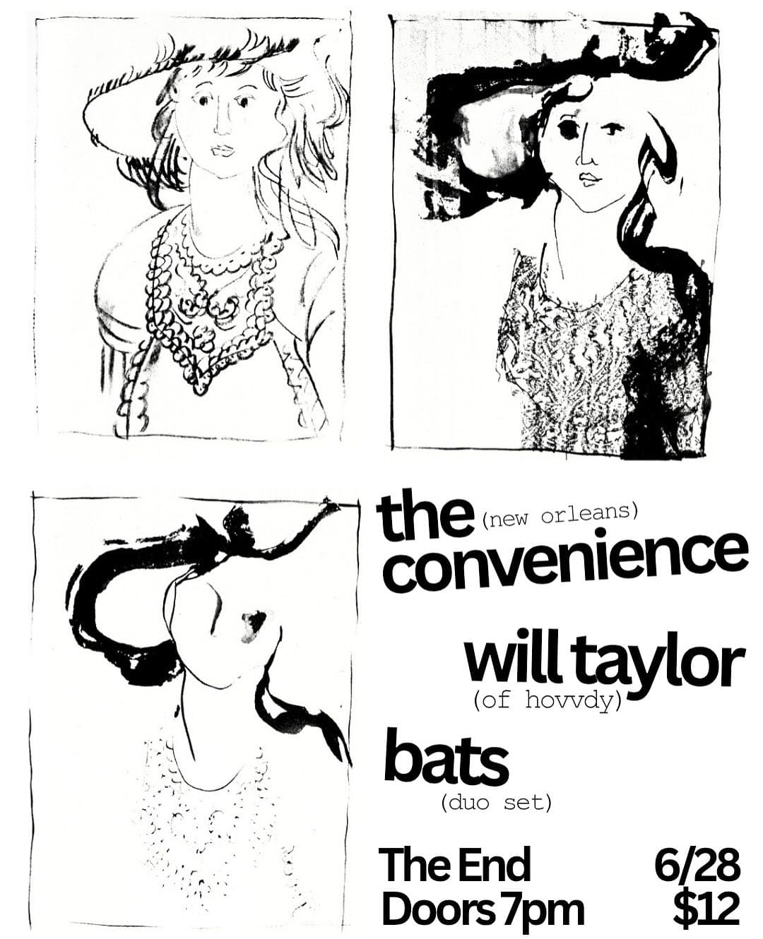 The Convenience // Will Taylor (from Hovvdy) // bats