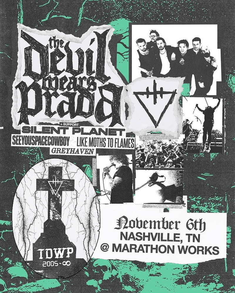 The Devil Wears Prada // Silent Planet // Like Moths to Flames // Greyhaven // SeeYouSpaceCowboy