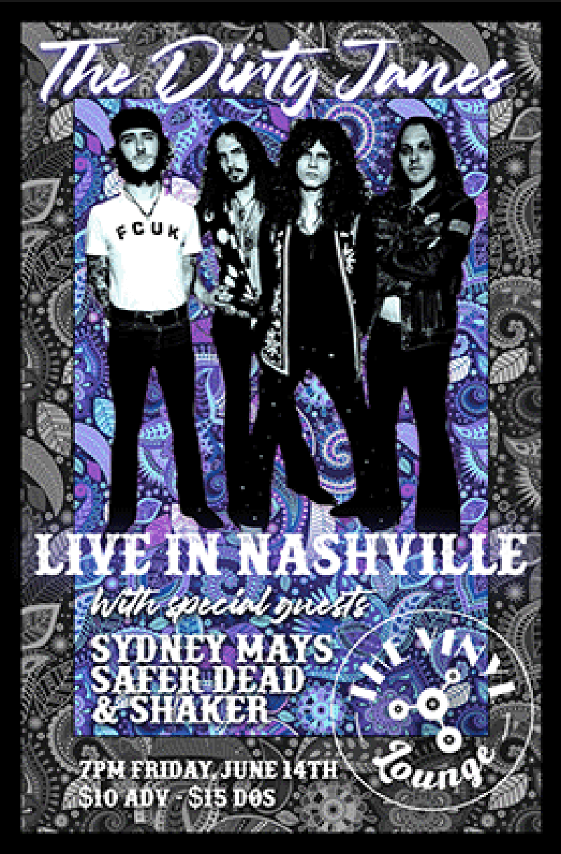 The Dirty Janes with Sidney Mays, Safer Dead, & Shaker