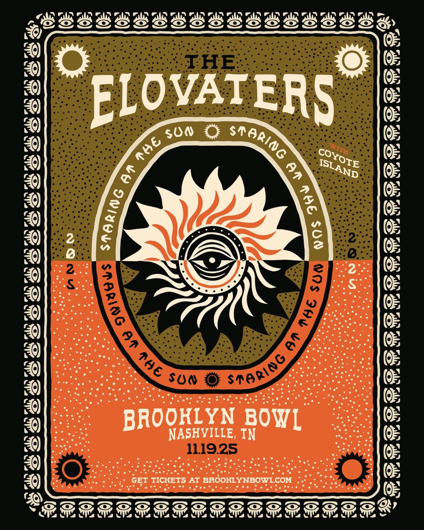 The Elovaters // Coyote Island - Staring At The Sun Tour